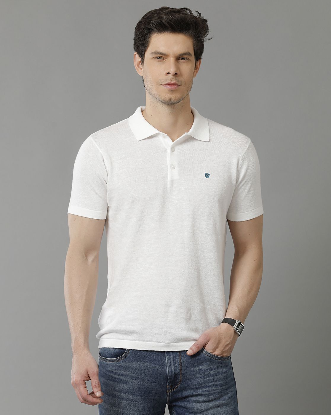 Casual Polo For Men - White