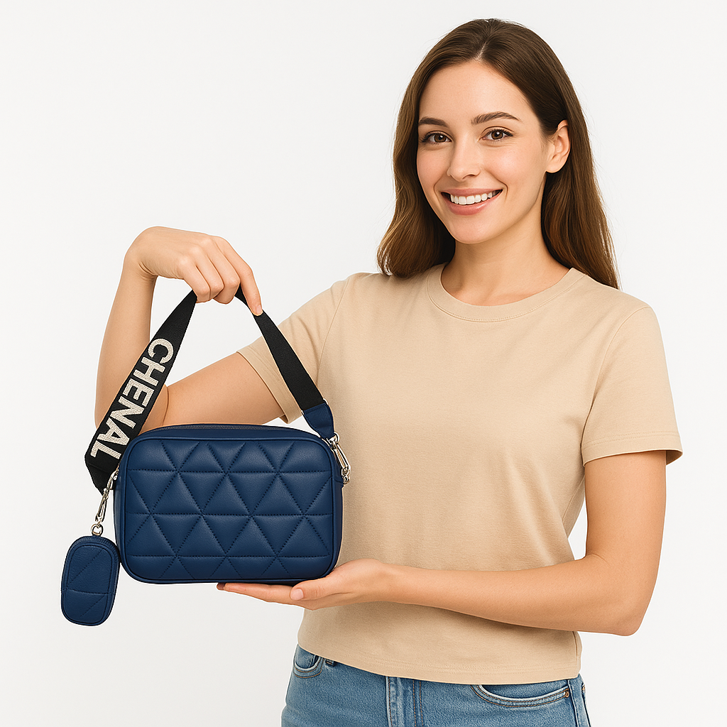 CROSS BODY BAG WITH POUCH