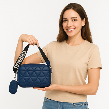CROSS BODY BAG WITH POUCH