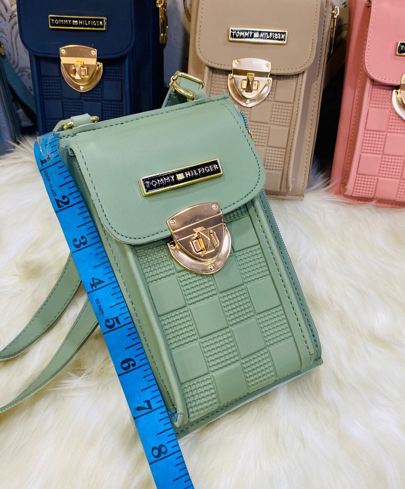 3 ZIPPER LUXURY WALLET BAG