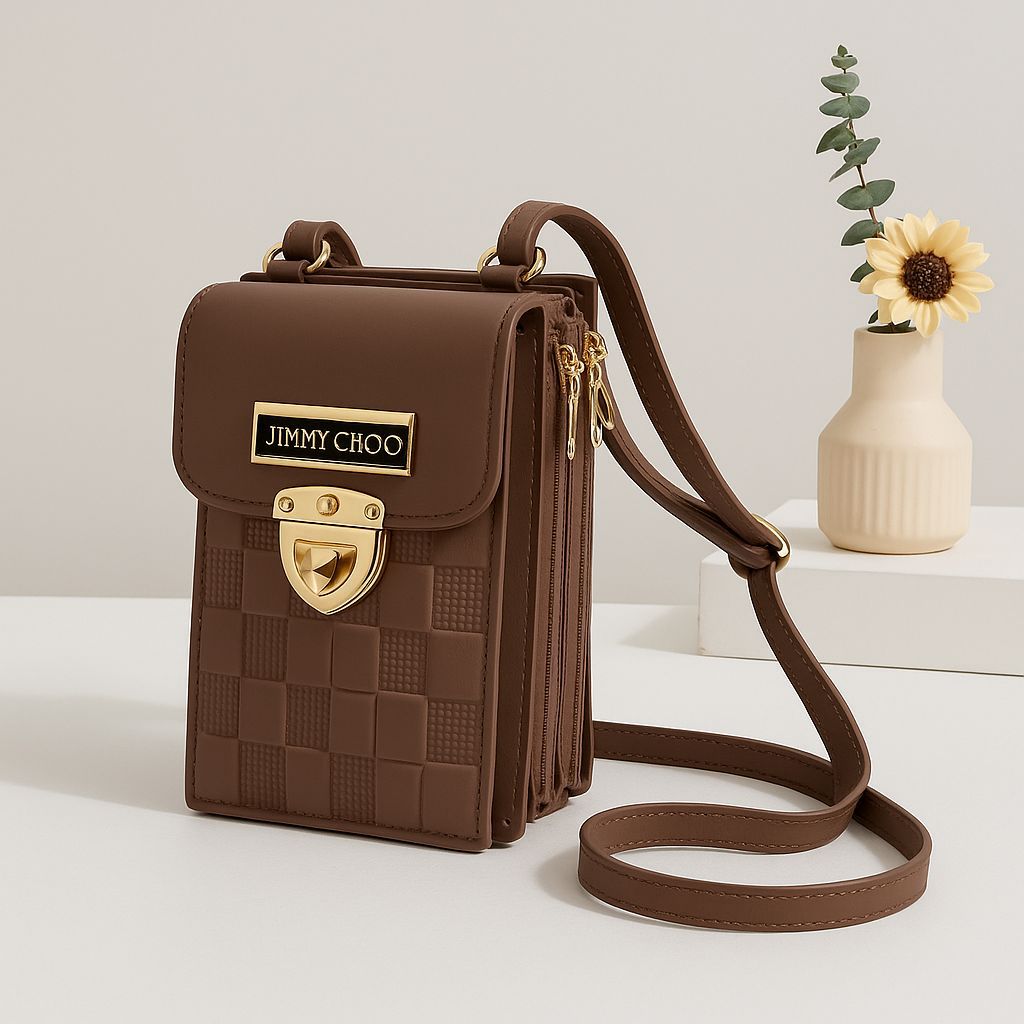 3 ZIPPER LUXURY WALLET BAG