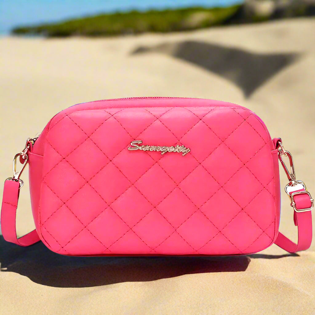 Ladies Shoulder Bag-Pink LB001
