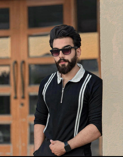 Mens Full Sleeve Polo (LINE POLO) 001