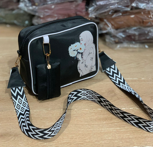 PRINTED CROSS BODY BAG 001