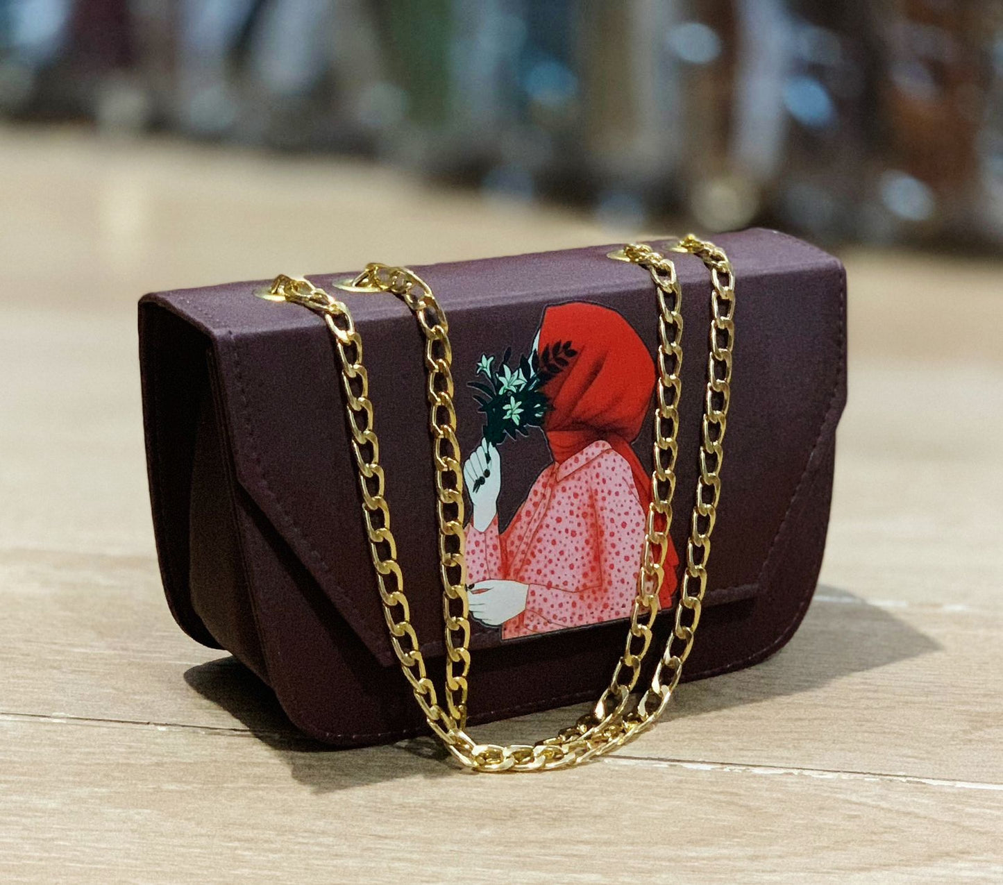 PRINTED CROSS BODY BAG