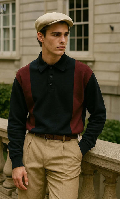 Mens Full Sleeve Polo(PANEL POLO) 001