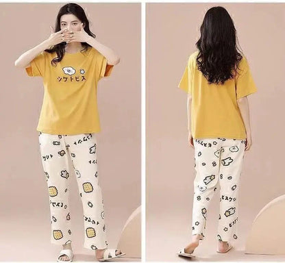 CHINESE PRINTED NIGHT SUIT