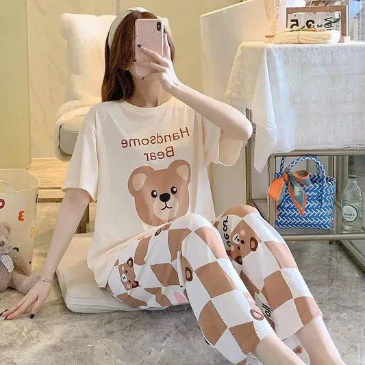Soft Cotton Handsome Bear - Offwhite