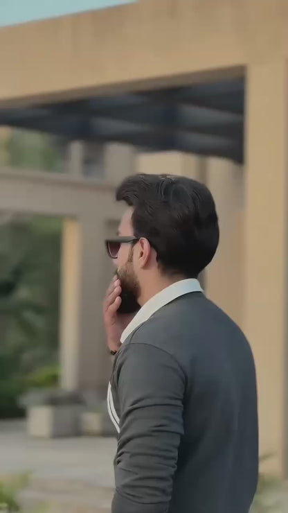 Mens Full Sleeve Polo (LINE POLO) 001