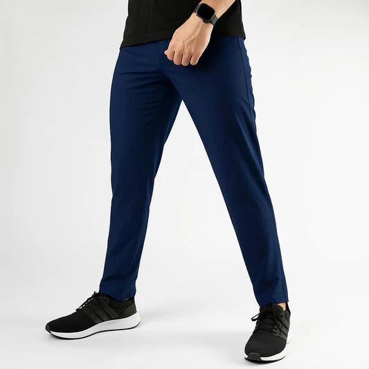 MEN SLIM FIT TROUSER - Navy Blue